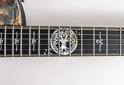 EBONY FINGERBOARD with SIDE PURFLINGS
