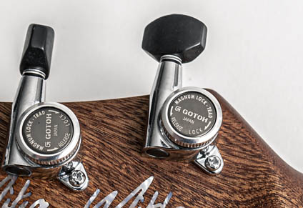 GOTOH LOCKING TUNERS with REAL EBONY KNOBS